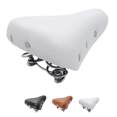 自転車サドル スポーツバイク仕様 薄型 ホワイト青ライン オールストリート6s サカモトテクノ(SAKAMOTO TECHNO) クロスバイク